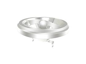 144127508  Halogen AR111 G53 Aluminium 75W 8° 3000K